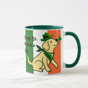 Sts Patrick daggult Labrador Mugg