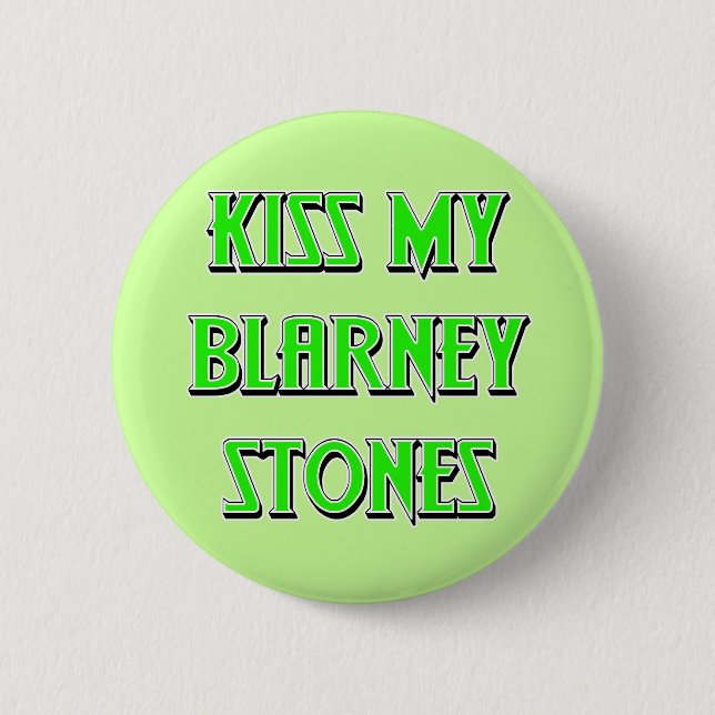 Sts Patrick dagirländare knäppas Knapp (Framsida)