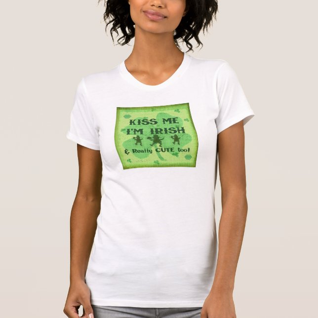 Sts Patrick dagT-tröja T-shirt (Framsida)