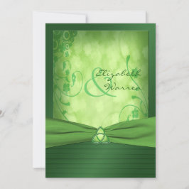 Sts Patrick inbjudan för fnurra för kärlek för dag