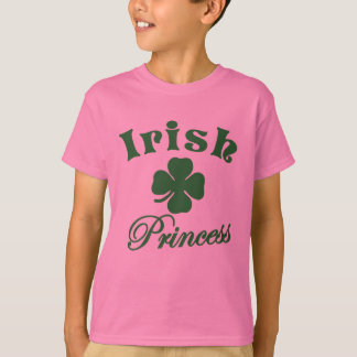 Sts Patrick irländsk Princess T-tröja för dag T-shirt