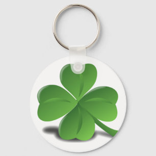 Sts Patrick klöver Keychain för dagShamrock Nyckelring
