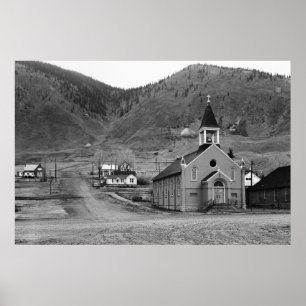 Sts Patrick kyrka Poster