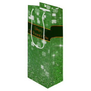 Sts Patrick Shamrock för dagglitter