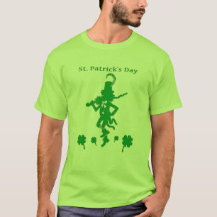 Sts Patrick skjorta för dagtroll T-shirt