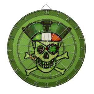 Sts Patrick stiger ombord den irländska Darttavla