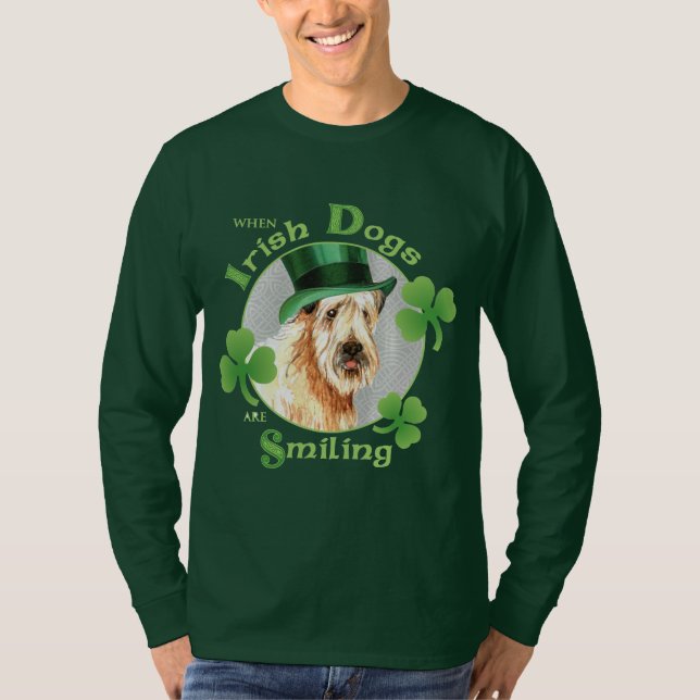 Sts Patrick Wheaten Terrier för dag T Shirt (Framsida)