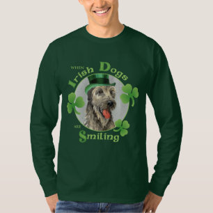 Sts Patrick Wolfhound för dagirländare Tee