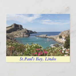 Sts Paul fjärd, Lindos Vykort
