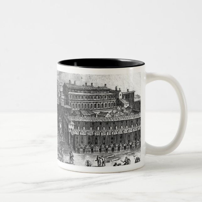 Sts Peter kyrka, från 'beskådar av Rome Två-Tonad Mugg (Höger)