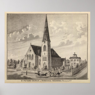 Sts Peter kyrkliga och socken- uppehåll Poster