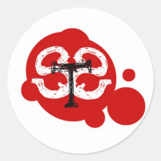 STS SPatter-rund etikett