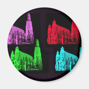 Sts Stephen domkyrkaCollage Magnet