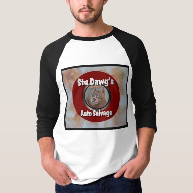 Stu Dawgs Auto bärgningskjorta T-shirt (Framsida)