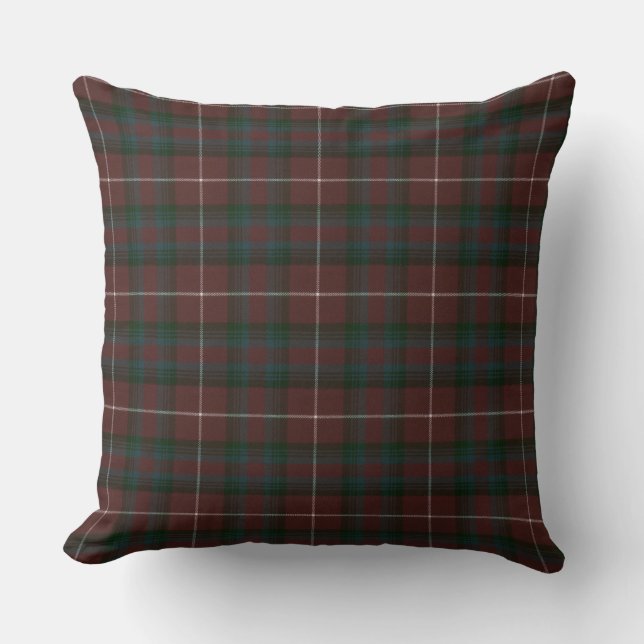 Stuart Butte Modern Original Scottish Tartan Kudde (Framsida)