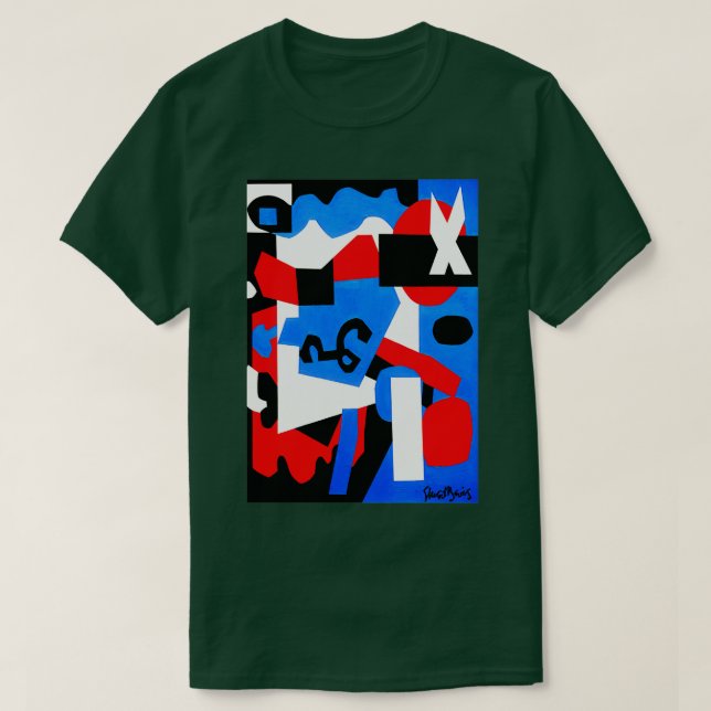 Stuart Davis T Shirt (Design framsida)