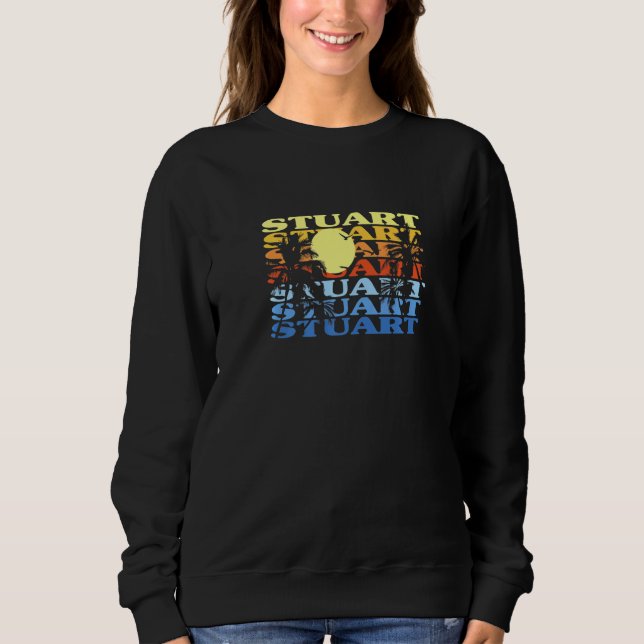 Stuart Florida Beach Fl Beach Bum Us Cities Holida T Shirt (Framsida)