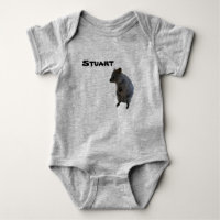 Stuart Namn Med Aussie Quokka, Babykroppshylla