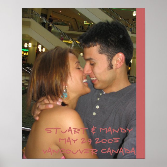 STUART OCH MANDY POSTER (Framsidan)