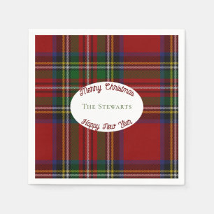 Stuart Play Tartan jul Pappersservett