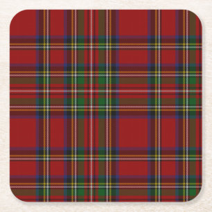 Stuart Play Tartan jul Underlägg Papper Kvadrat
