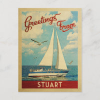 Stuart Sailboat Vintage resor Florida