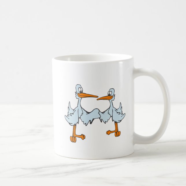 Stuart & Stewart Stork Kaffemugg (Höger)