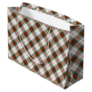 Stuart/Stewart tartan white red grönt plaid