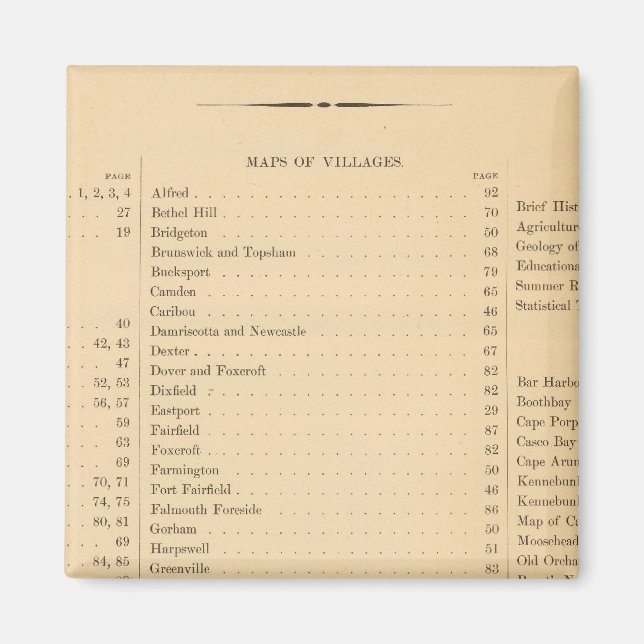 Stuart's atlas of the state Maine Magnet (Framsidan)
