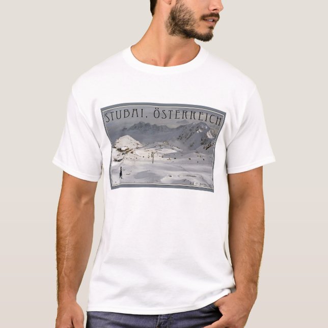 Stubai glaciär t-shirt (Framsida)