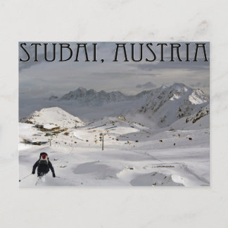 Stubai Glacier Vykort