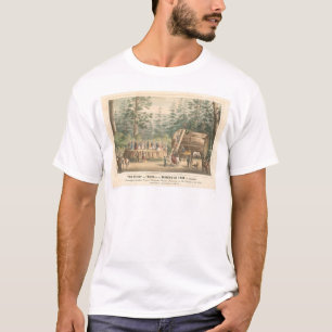 Stubbe av det kolossala träd av Calaveras (0977A) T-shirt