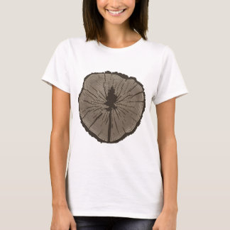 Stubbe av liv Naturdesign | Skog T Shirt