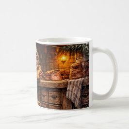 Stubbig isländsk jultomte postkort kaffemugg