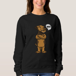 Stubborn Airedale Terrier Hund T Shirt