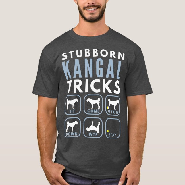 Stubborn Anatolian Shepherd Hund Tricks - Hund T Shirt (Framsida)