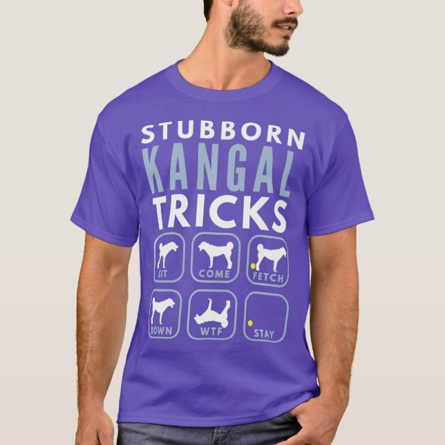 Stubborn Anatolian Shepherd Hund Tricks - Hund T Shirt (Framsida)