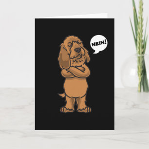 Stubborn Basset fauve de Bretagne Hund Kort