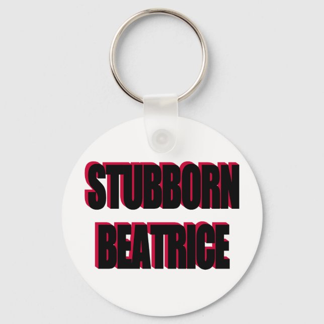 STUBBORN BEATRICE NYCKELRING (Framsida)