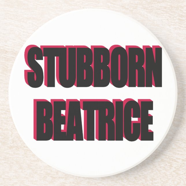 Stubborn Beatrice Underlägg Sandsten (Framsidan)