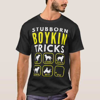 Stubborn Boykin Tricks - Hund Training T Shirt