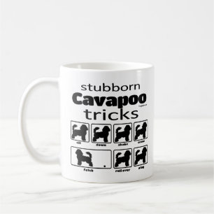 Stubborn Cavapoo Tricks Kaffemugg
