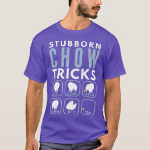 Stubborn Chow Tricks - Hund Training Premium T Shirt