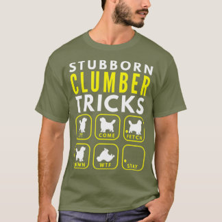 Stubborn Clumber Tricks - Hund Training T Shirt