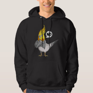 Stubborn Cockatiel Bird Älskare Kids Women Premium Hoodie