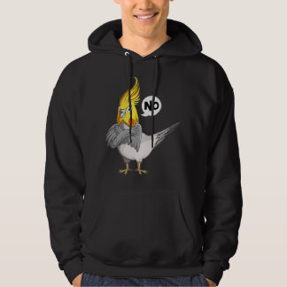 Stubborn Cockatiel Bird Älskare Kids Women Premium Hoodie