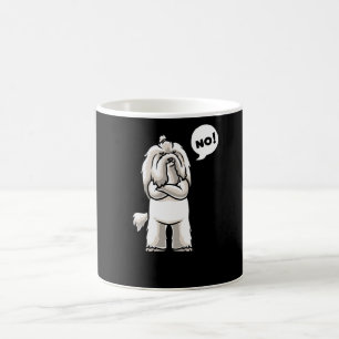 Stubborn Coton de Tulear Hund lustig Kaffemugg