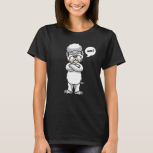 Stubborn Dandie Dinmont Terrier Hund lustig T Shirt
