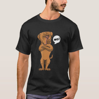 Stubborn Dogue de Bordeaux Hund T Shirt