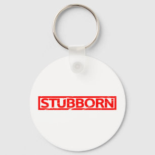 Stubborn Frimärke Nyckelring